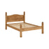 Corona 4FT6 Bed Low Foot End - Distressed Waxed Pine